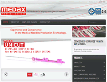 Tablet Screenshot of medax.org